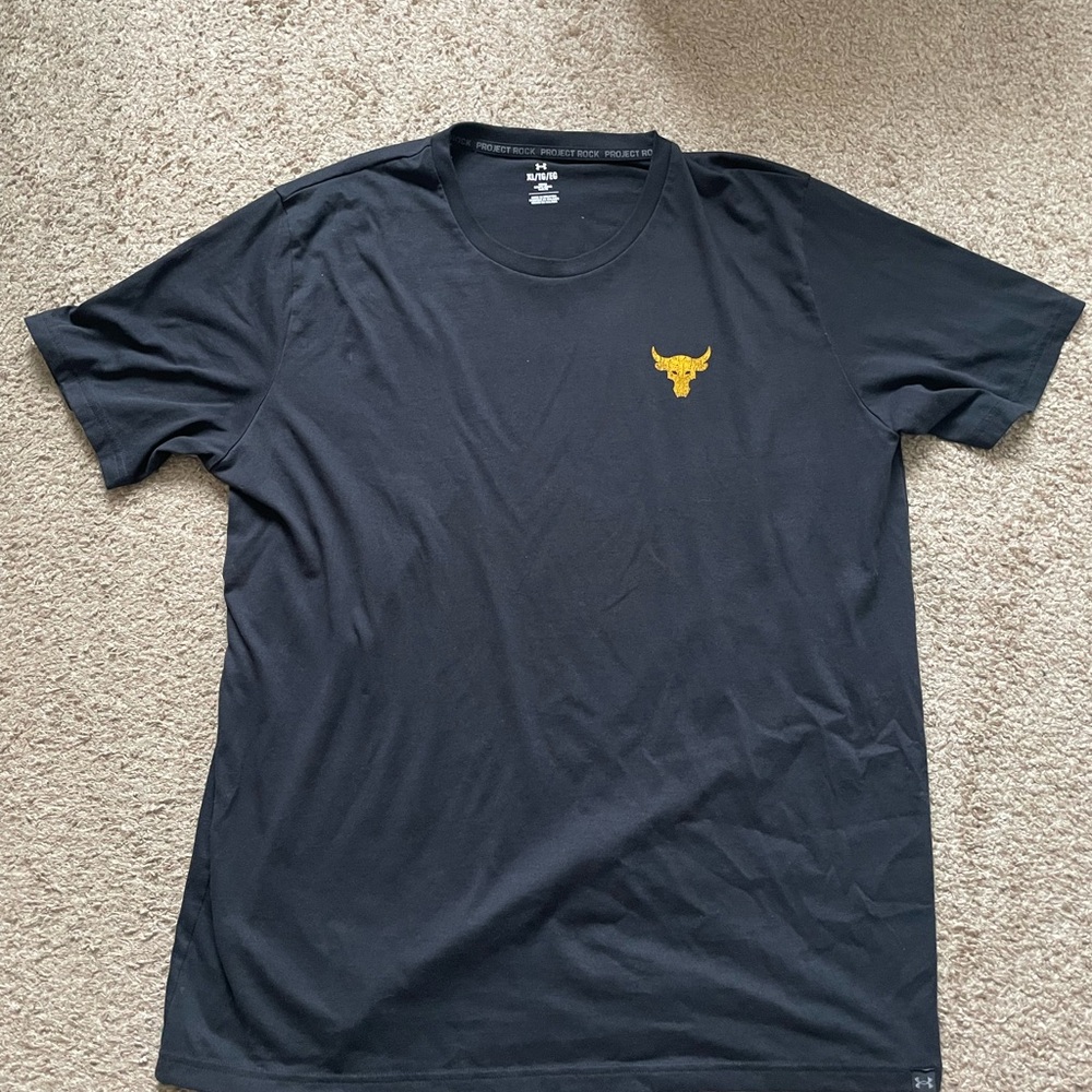 Project Rock Under Armour Men’s T Shirt Rents Due